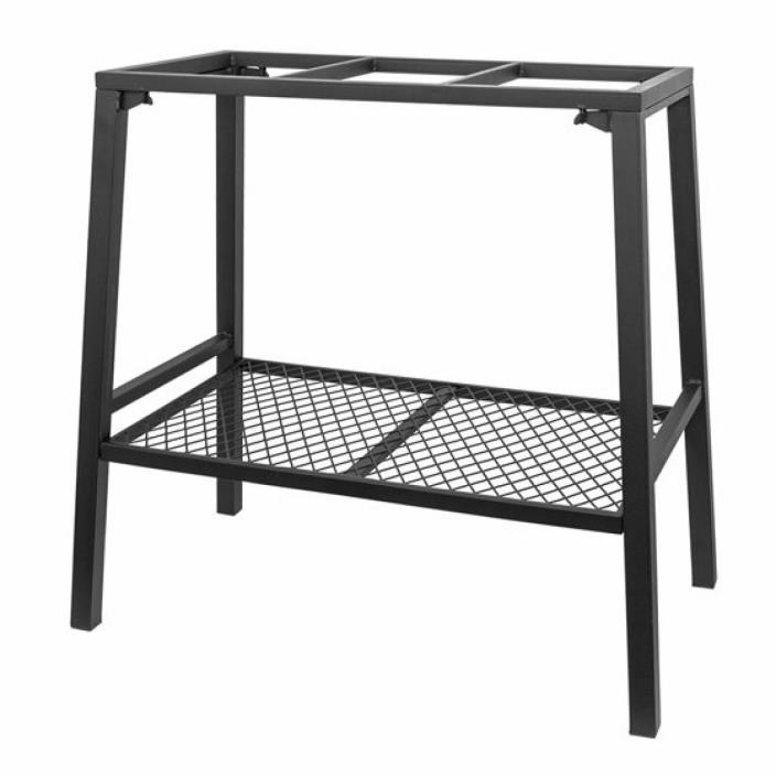 Aqua Culture 10/15-Gallon Steel Aquarium Stand Fish Tank Base Habitat Black