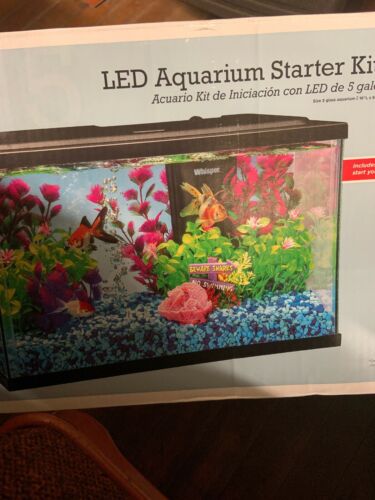 Aqua Culture 5-Gallon Aquarium Starter Kit With LED Lighting
