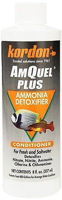 Kordon  #33448 Amquel Plus - Ammonia Detoxifier for Aquarium, 8-Ounce