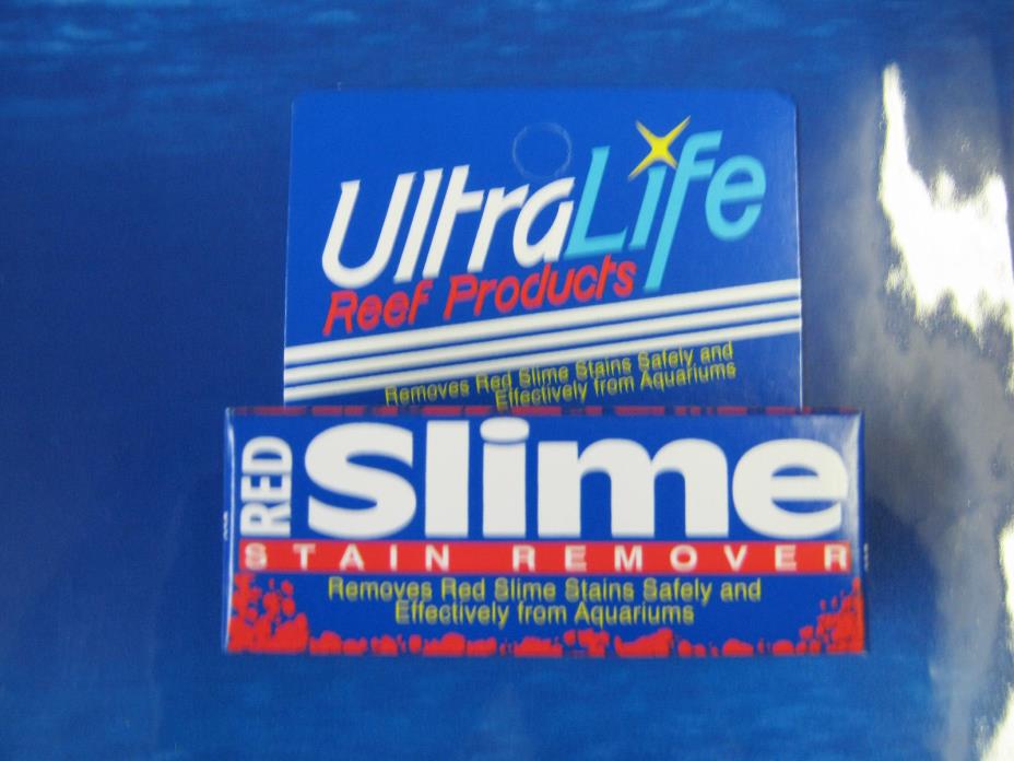 ULTRALIFE  RED SLIME STAIN CYNO ALGAE REMOVER 20g TREATS 300 GALLONS