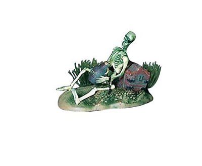 Penn Plax Aerating Action Ornament, Pirate Skeleton – Lifts Rum Jug Up and Down
