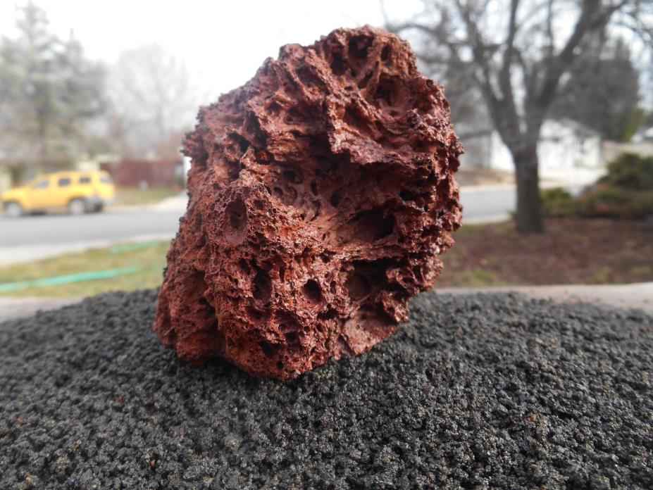 UNUSUALLY COOL, natural, specimen quality Nano Lava Rock #12