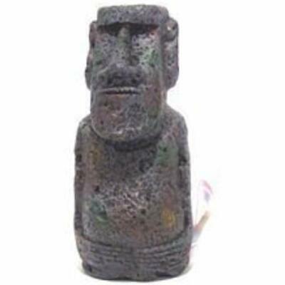 Penn-Plax Easter Island Statue Small 4 Inch Aquarium Decor Ornaments Pet