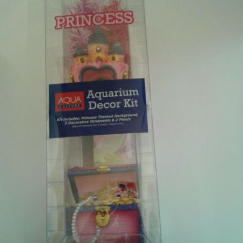 Aqua Culture Aquarium Kit Princess Decor- NEW