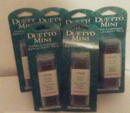 Lot of 6 duetto mini replacement cartridges