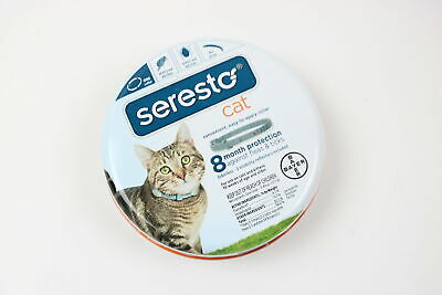 Seresto flea and tick collar for cats, 8 month flea and tick prevention