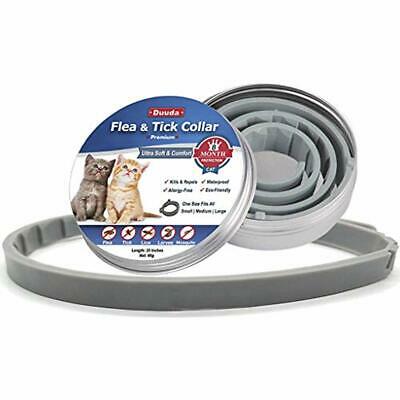 Duuda Flea Collars Tick For Cats - 8 Months Continuous Protection Prevention Oil