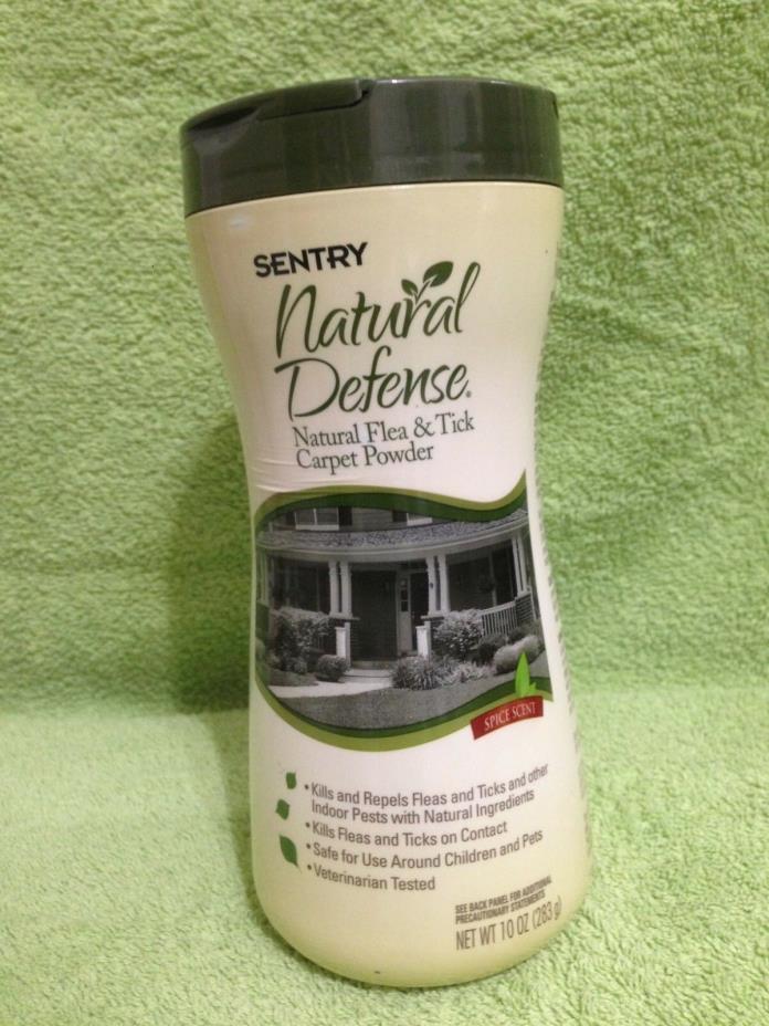 Sentry Natural Defense natural flea and tick carpet powder