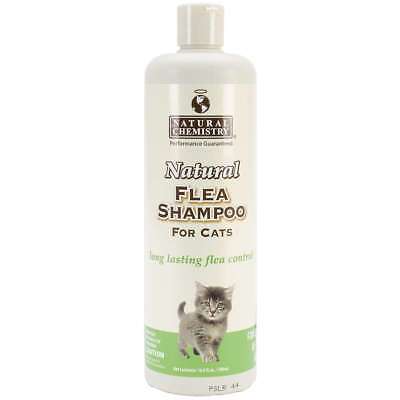 Natural Flea Shampoo For Cats 16.9oz   717108110042