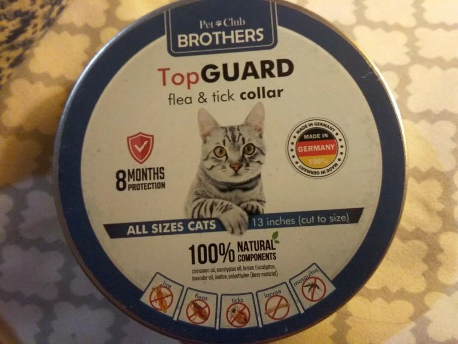 Brand New Top Guard Flea & Tick Collar Cats