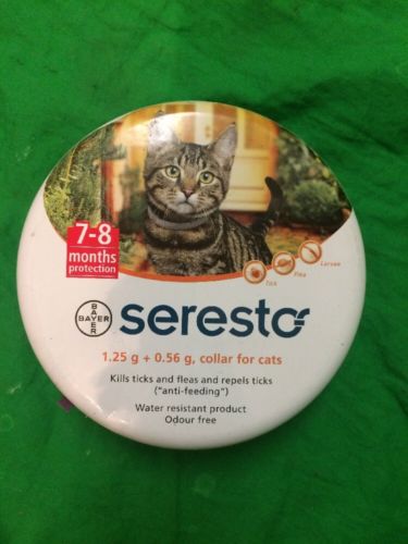 USA SELLER~ SERESTO 8 Month Flea/Tick Collar For CAT Bayer FAST FREE SHIPPING