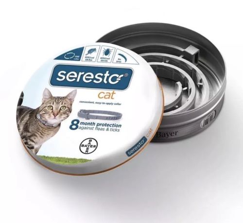 Bayer Seresto Flea Collar for Cats (8 month Flea & Tick Protection) New, Sealed!