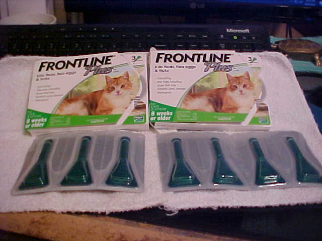 FRONTLINE Plus for Cats 8 weeks or older ( 7 )  Doses Total  (free shipping)