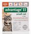 Bayer Advantage II Small Cats 5-9 Lbs Genuine EPA Approved 4 Month - NIB/sealed