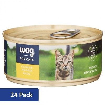 Wet Cat Food Pate Gravy Chicken Shredded Broth Whitefish Pet Supplies Wag New