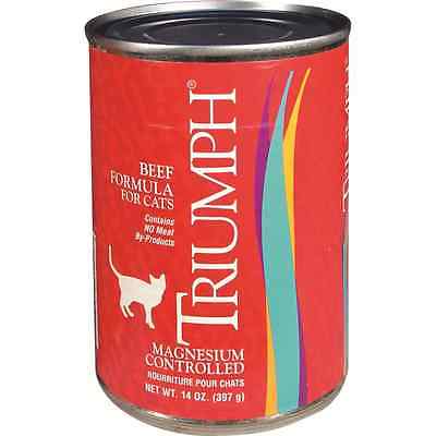 Triumph Pet - Triumph Beef Formula Cat Food - 12/14 Oz Can