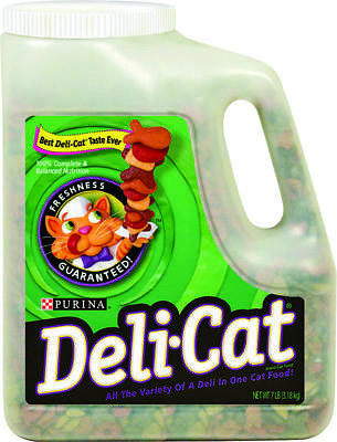 Nestle Purina 1780012507 Deli Cat Cat Food, Dry, 3.5 Lb