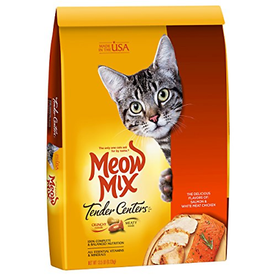Meow Mix Tender Centers, 13.5-Pound, Salmon & Chicken