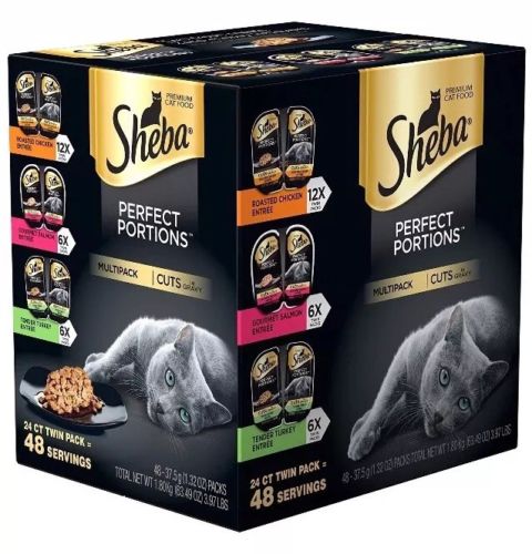 SHEBA PERFECT PORTIONS Cuts in Gravy Entrée Wet Cat Food Standard Packaging