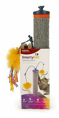 SmartyKat Scratch 'N Spin Carpet Scratching Post Cat Scratcher 2DAY
