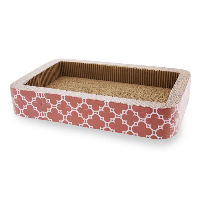 Cat Scratcher Revitalizes Claws Saves Furniture Comes With Catnip Cardboard