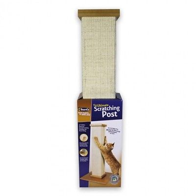 Cat Scratch Post Pet Supplies Ultimate Durable Fibrous Sisal Indoor Sturdy New