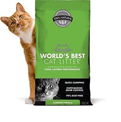 World's Best Cat Litter Clumping Litter Formula 28-Pounds