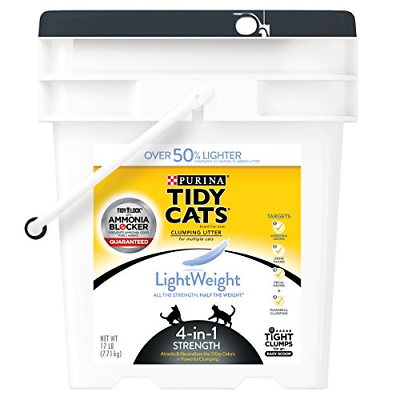 Purina Tidy Cats LightWeight Clumping Cat Litter 4-in-1 Strength