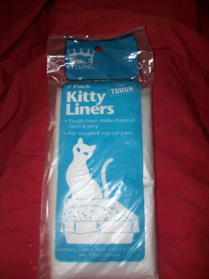 Kitty Liners,  7 pack