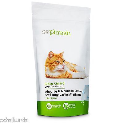 So Phresh Odor Guard Litter Deodorizer Cat Box Lilac Scent NEW