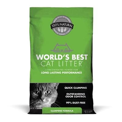 World`s Best Cat Litter Clumping Formula, 15-Pound Bag , New