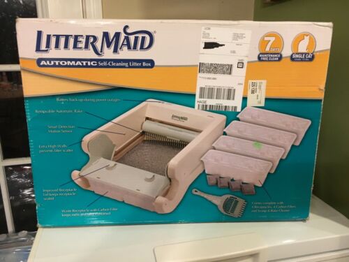 Littermaid Single Cat Automatic Self-Cleaning Cat Litter Box, Regular NEW