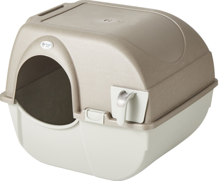 Omega Paw Roll'N Clean Cat Litter Box - Size:Large - FREE 1-2 DAY SHIPPING