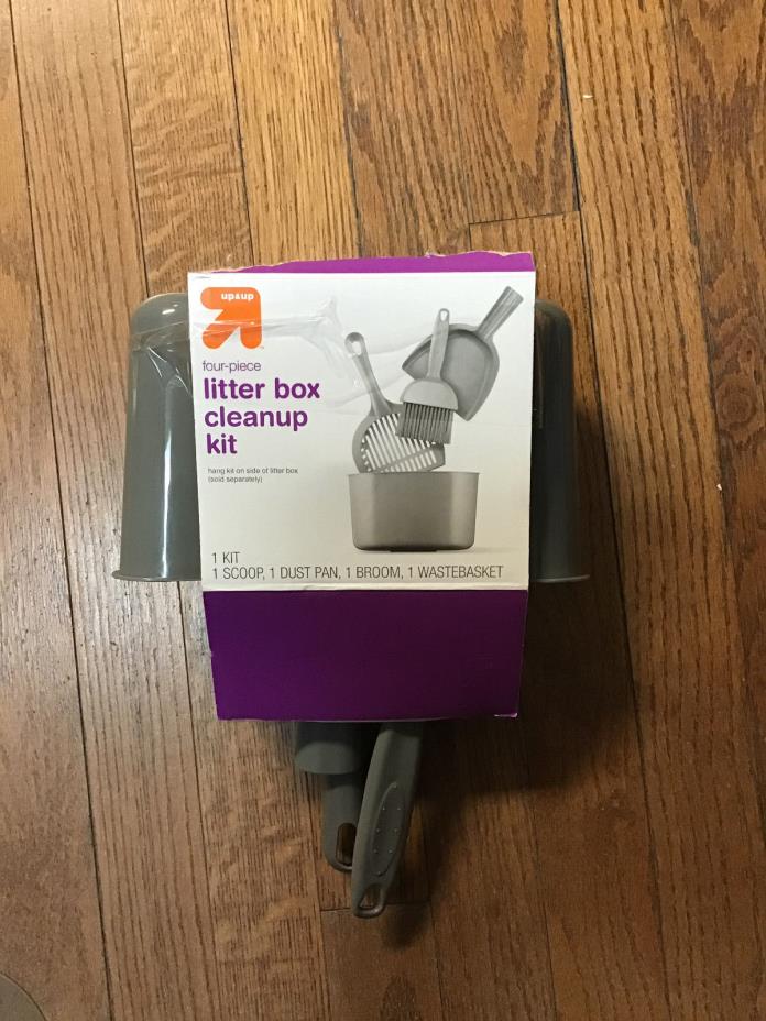 Up & Up four-piece litter box cleanup kit