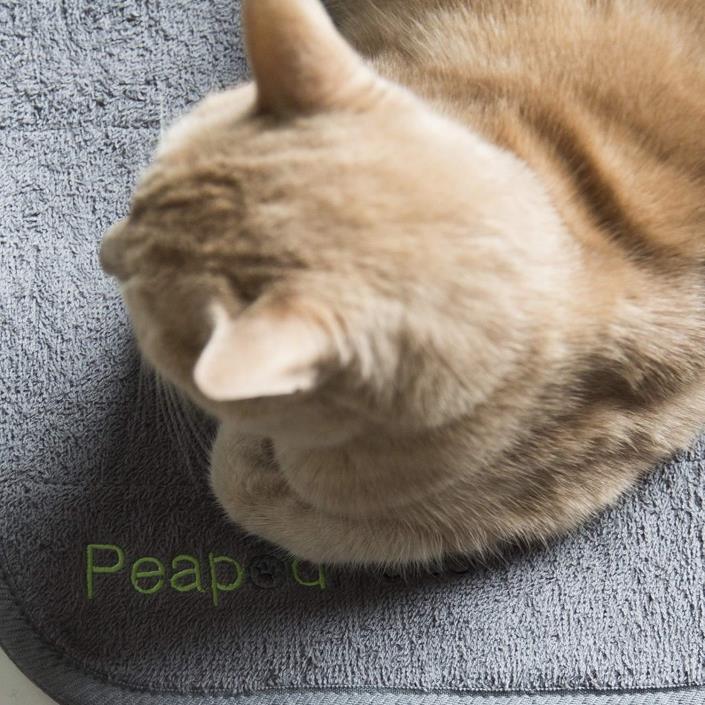 PeapodPets Super Absorbent Waterproof Pet Mat - reusable, breathable, washable -