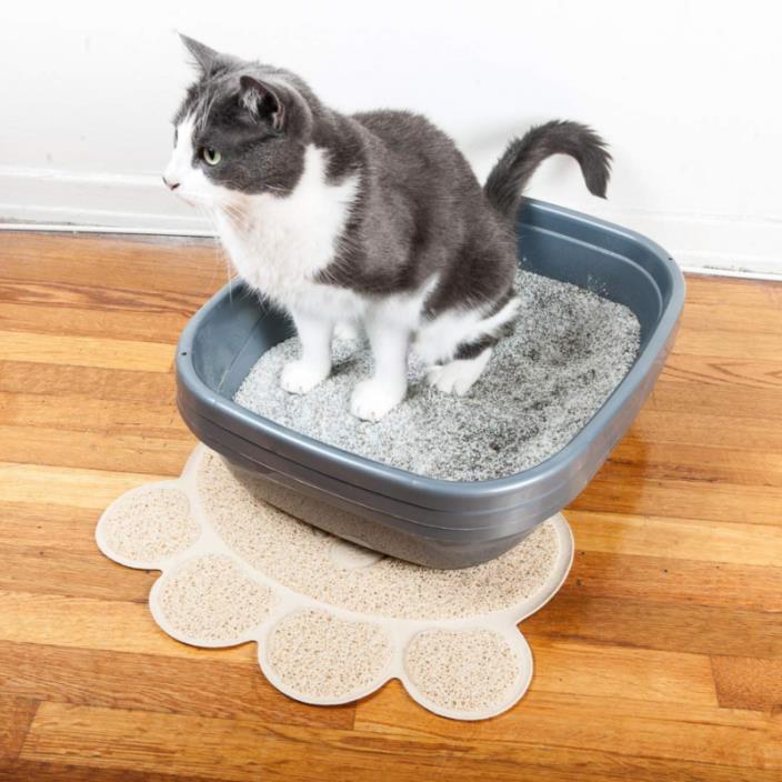 Pet Magasin Cat Litter Mat by (2-Pack) - Durable Rugs for Cats, Dogs, and Rabbit