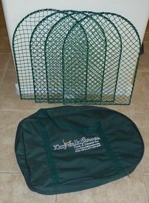 Kittywalk System (4) Doors & Green Storage Bag Cat Feline Enclosure
