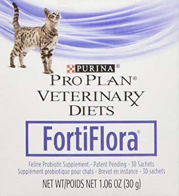 Pro Plan Veterinary Diets Purina Fortiflora Feline Nutritional Supplement Box...