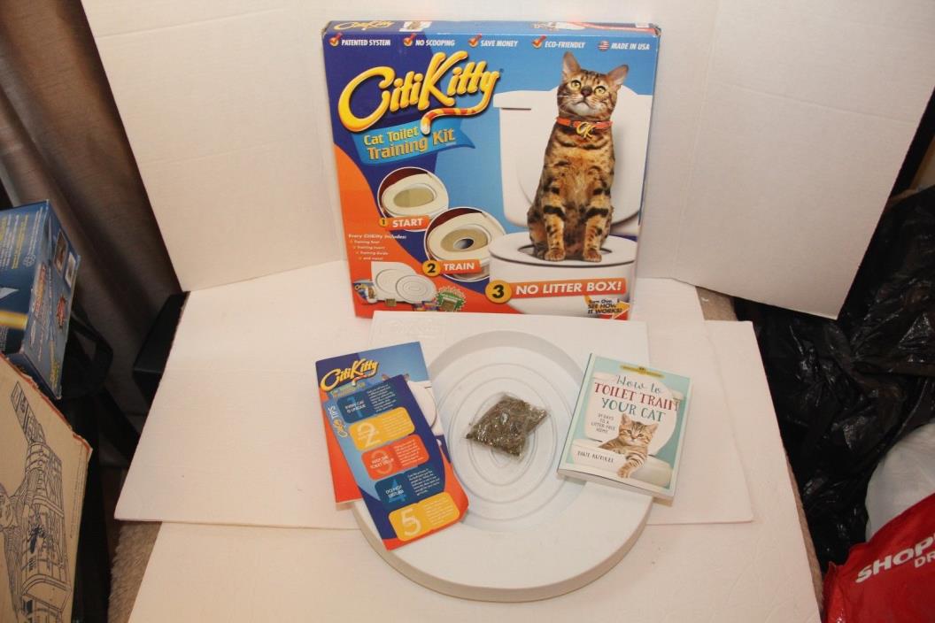 CitiKitty Cat Toilet Training System Citi Kitty As Seen On TV Potty Training KIT
