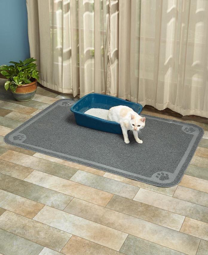 Oversized Cat Litter Mats, Helps Keep Litter By The Potty Box, Lg, Jumbo Or Moon