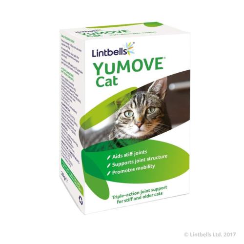 Lintbells Yumove Cat 60 Capsules - Joint Supplement Aids & Supports Stiff Joints