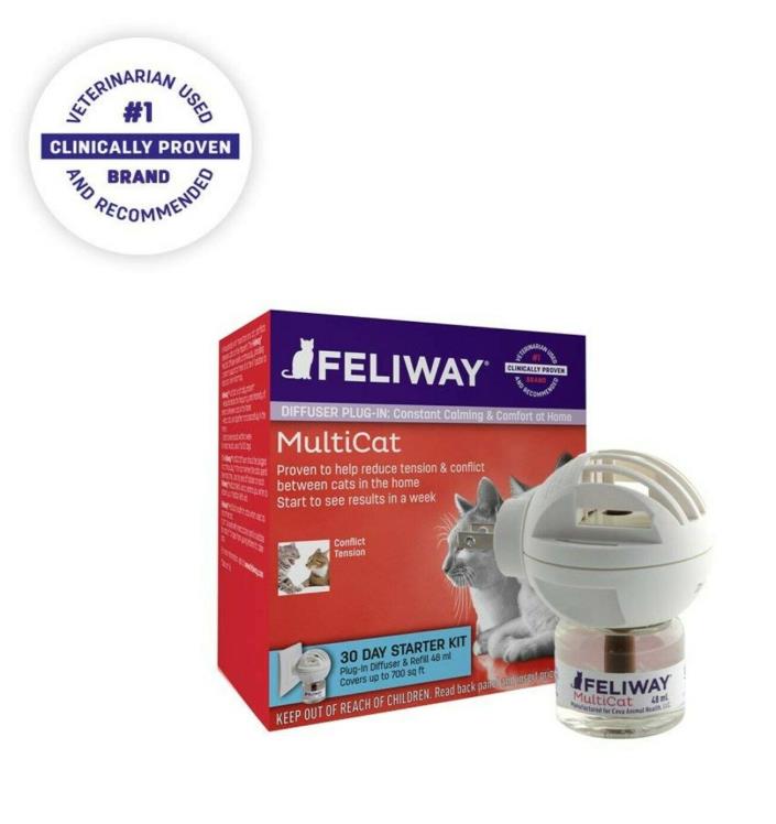 Feliway Multicat (Plug-In Diffuser and 1/2 Refill)