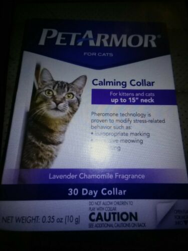 3 PetArmor 30 Day Calming Collar For Kittens and Cats up to 15