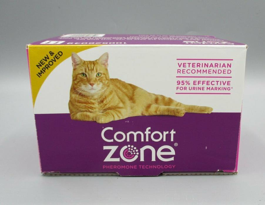 Comfort Zone - Feliway Diffusor Refills - Cat Pheremones - Lot of 5 New