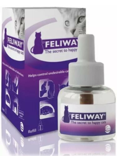 Feliway 48 ml REFILL Only for Diffuser Plug-in Cat Feline Stress Behavior Relief