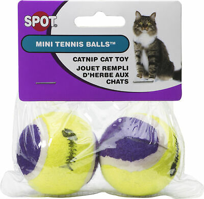 Ethical Cat-Mini Tennis Ball With Bell & Catnip Mini