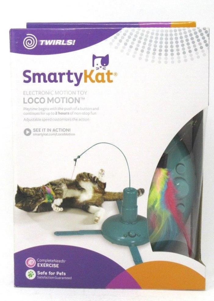 SmartyKat-Loco-Motion-Cat-Toy-Automated-Activity-Electronic-Motion-Toy-Green  S