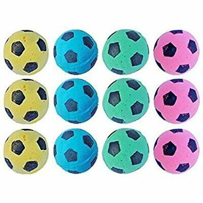 Foam Soccer Balls Cat Toys (12pcs) Pet Supplies