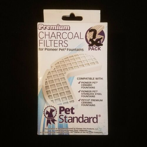 Box of 7 Pet Standard Charcoal Filters Pioneer Ceramic Stainless Steel Fountain