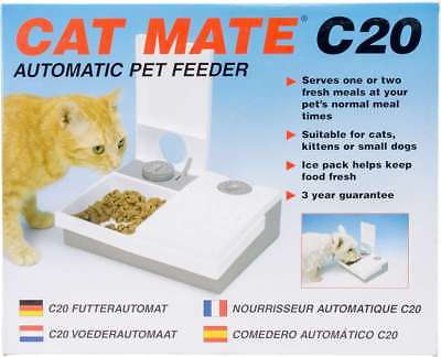 Cat Mate C20 Auto Feeder White/Gray 035368002014